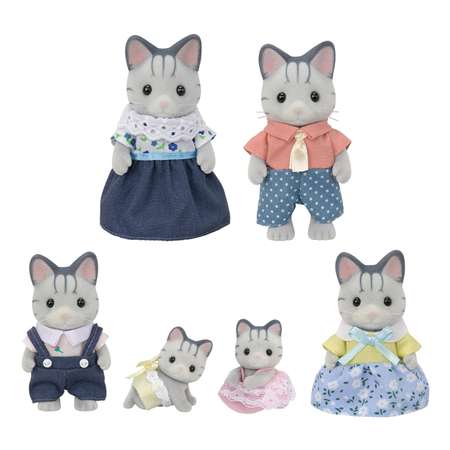 Набор Sylvanian Families Семья Котов рыбаков 5812