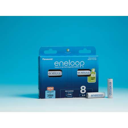 Aккумуляторы Panasonic Eneloop AA 2000mAh 8шт BK-3MCDE/8BE