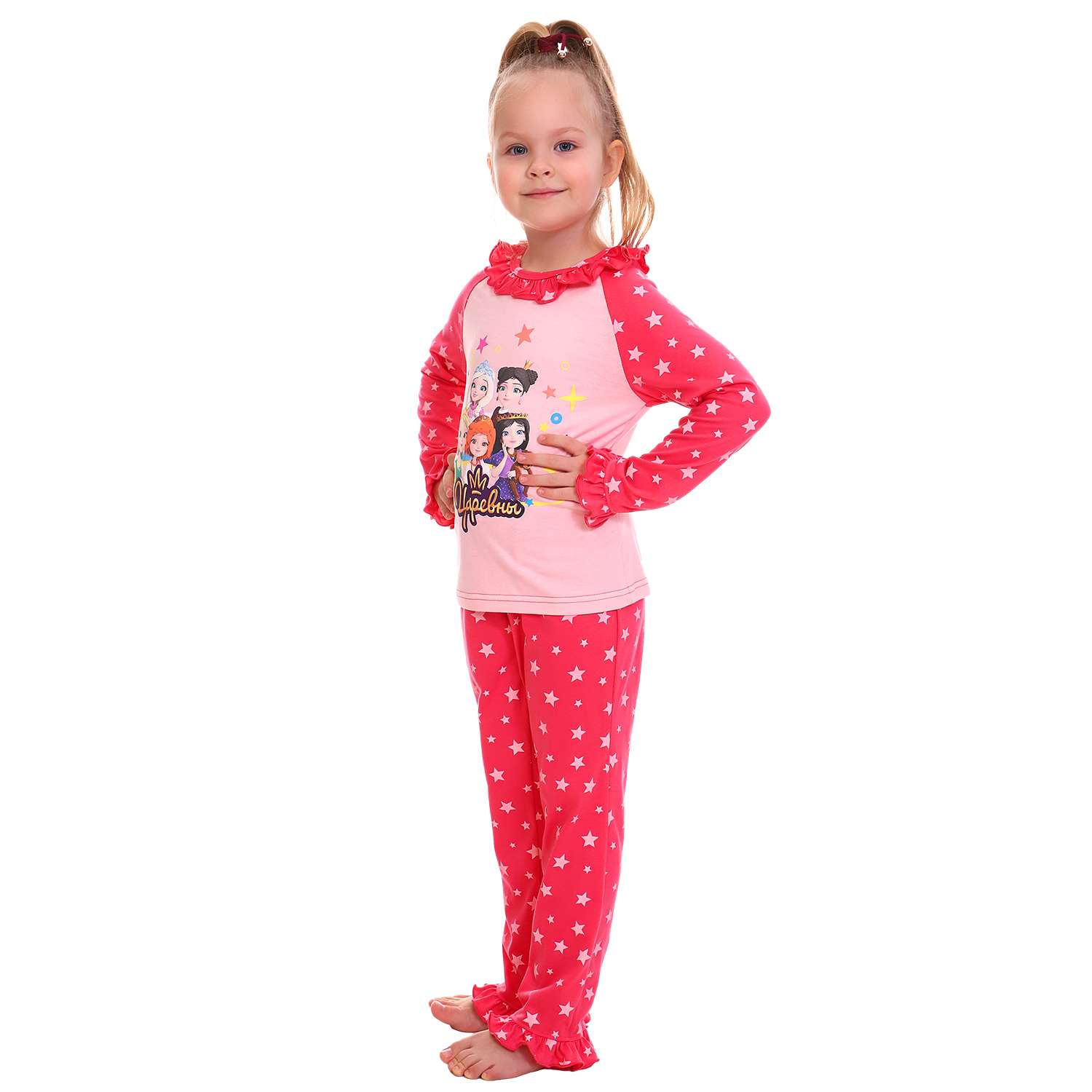 Пижама Детская Одежда S0415К/розовый_малиновый - фото 3