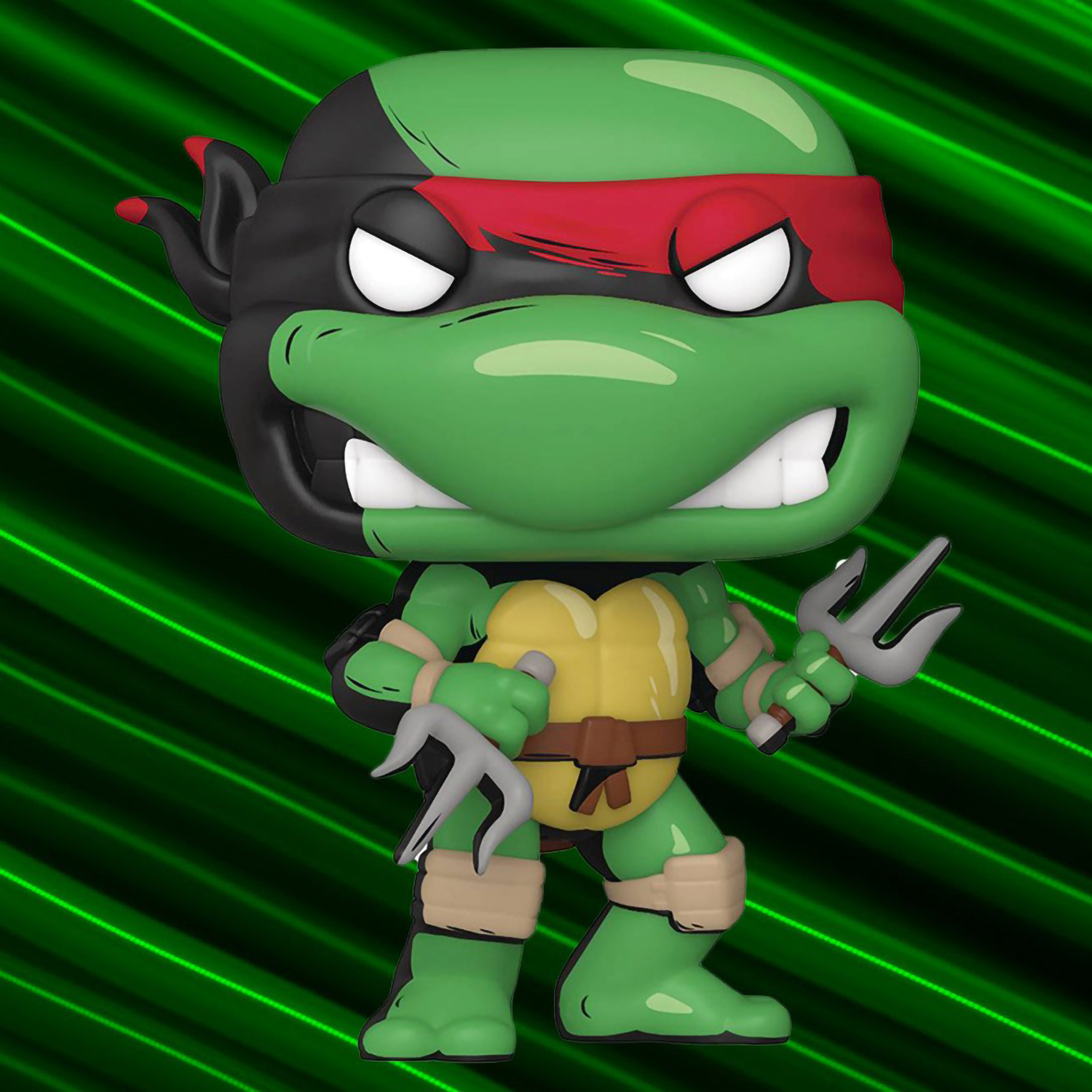 Фигурка Funko POP! Comics TMNT Raphael V B W Chase Exc 60649 - фото 2