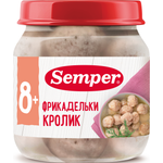 Фрикадельки Semper кролик 100г с 8месяцев