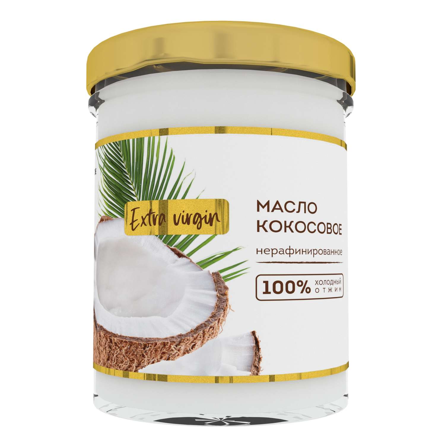 Масло кокосовое Иван-поле нерафинированное 330 г - фото 1