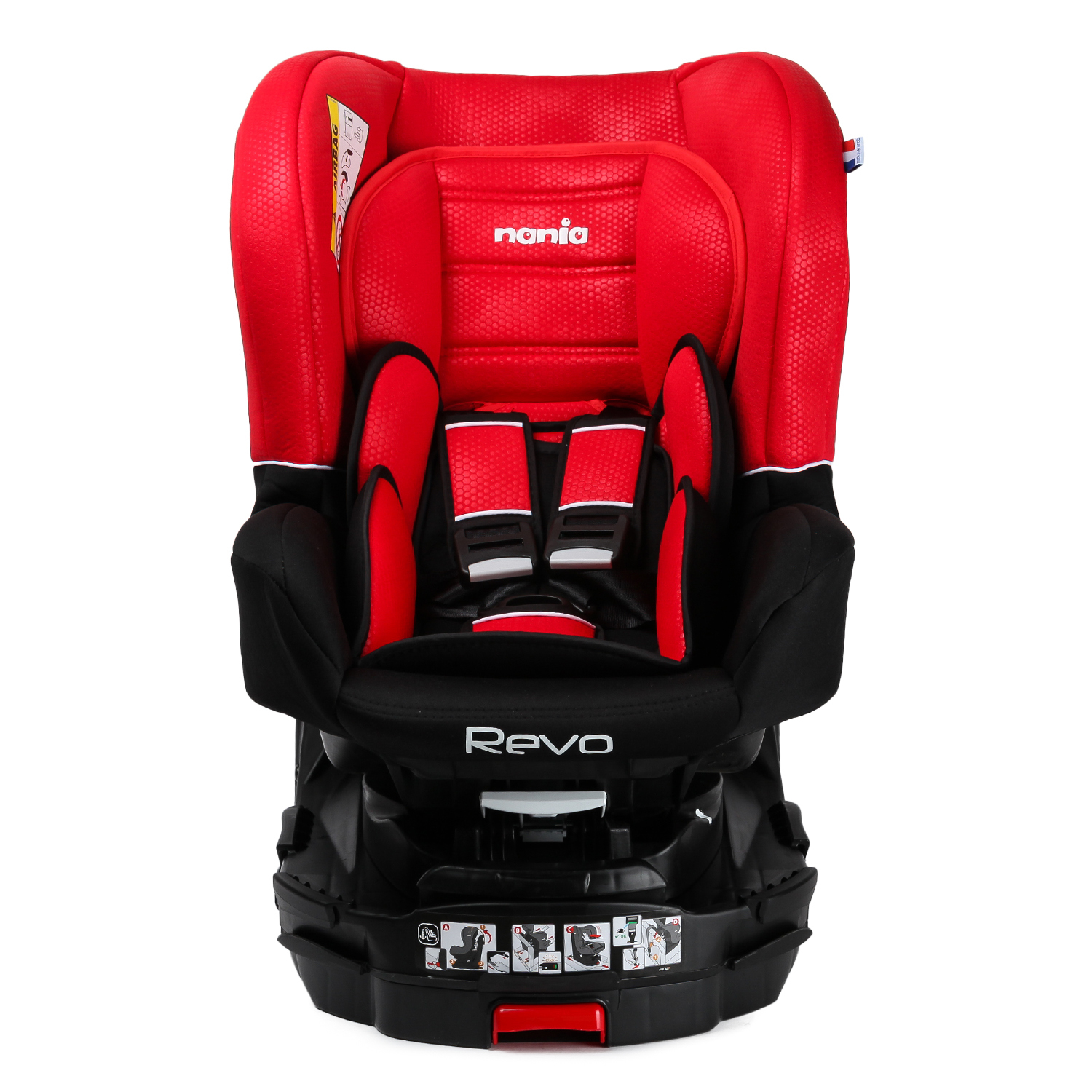 Автокресло Nania Revo Isofix Luxe Red - фото 11