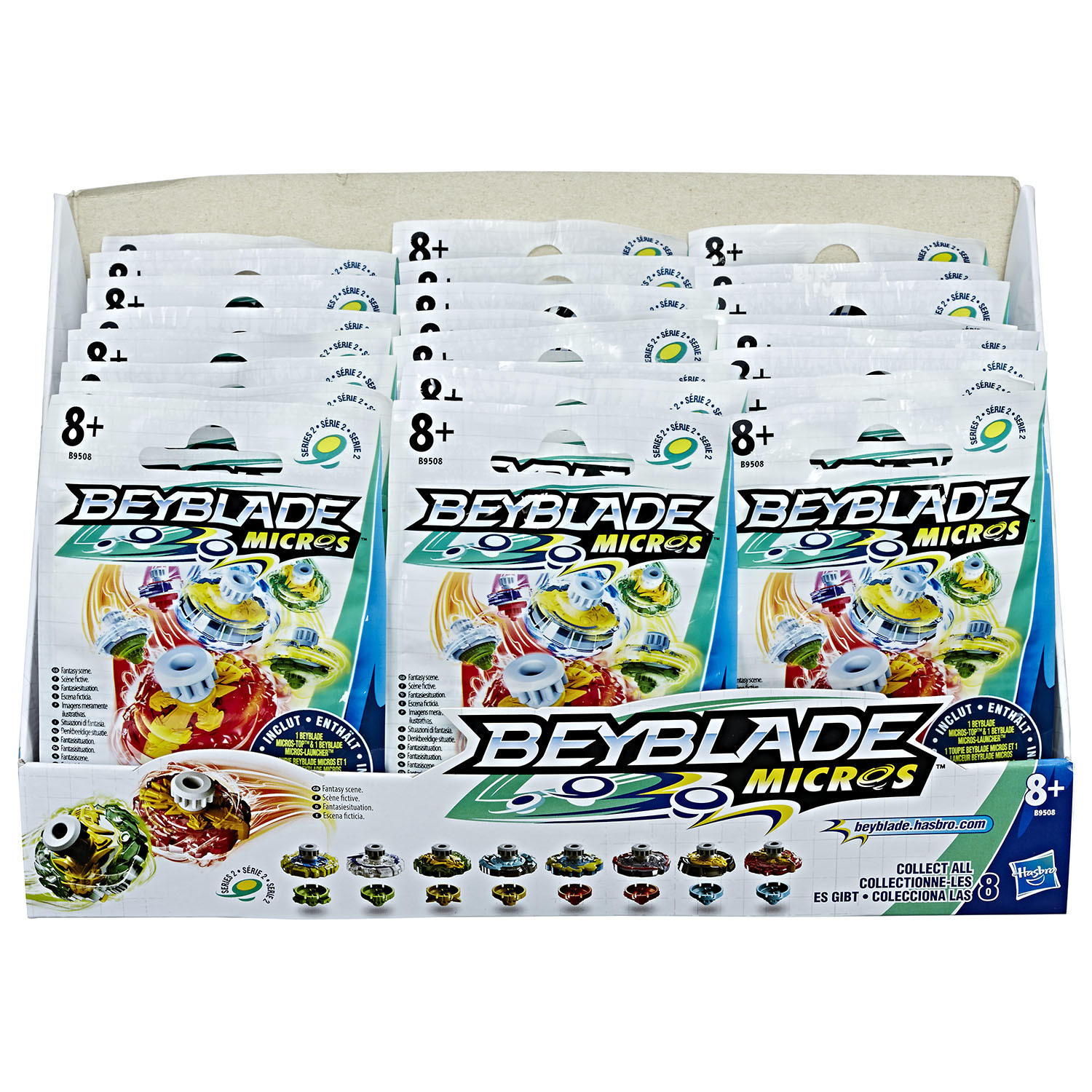 Игрушка BeyBlade Мини-волчок в непрозрачной упаковке (Сюрприз) B9508EU4  купить по цене 9 ₽ в интернет-магазине Детский мир