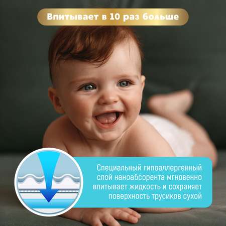 Подгузники-трусики MyKiddo Premium XL 12-20 кг 4 упаковки по 34 шт