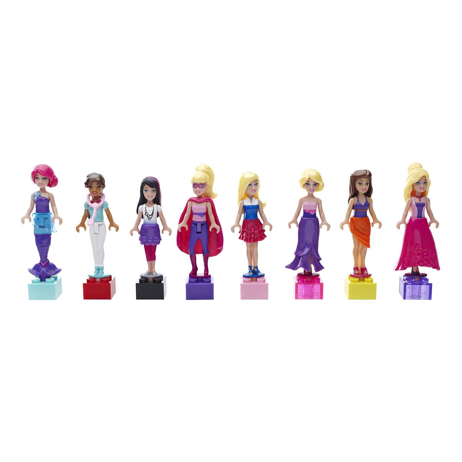 Фигурки Mega Bloks Barbie маленькие в ассортименте - фото 1