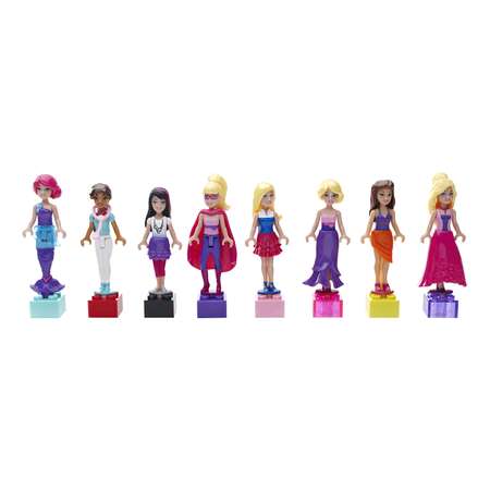 Фигурки Mega Bloks Barbie маленькие в ассортименте