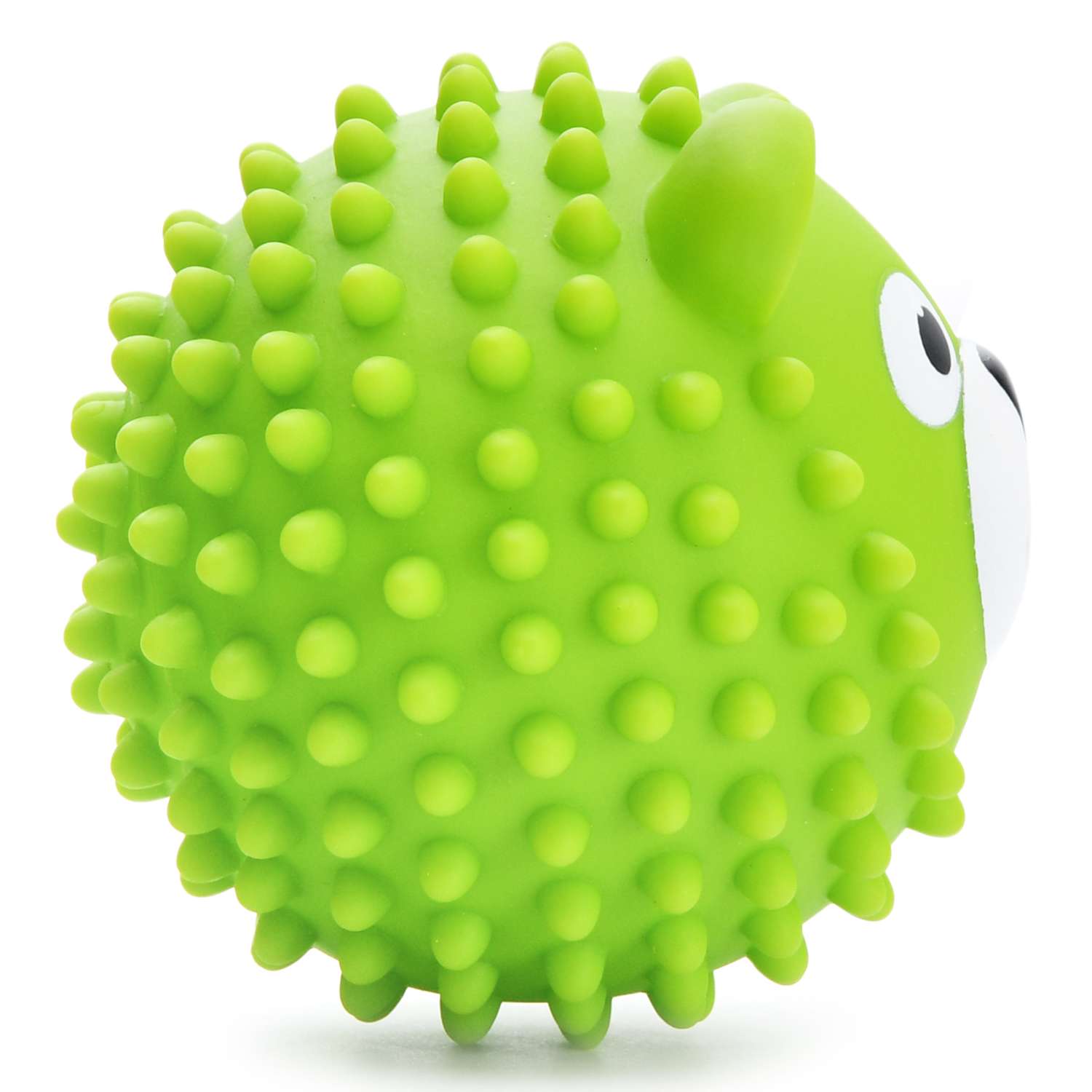 Мяч массажный ЯиГрушка Мишка Зелёный - фото 2