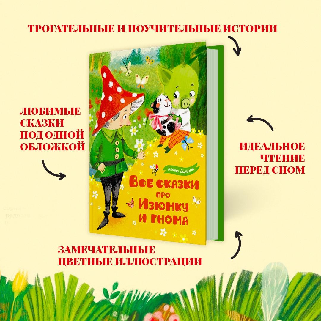 Книга МАХАОН Все сказки про Изюмку и гнома Балинт А. Серия: Любимые сказки  купить по цене 720 ₽ в интернет-магазине Детский мир