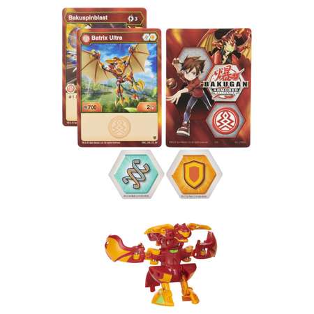 Фигурка-трансформер Bakugan S2 Ультра HarpyRed 6055885/20124296