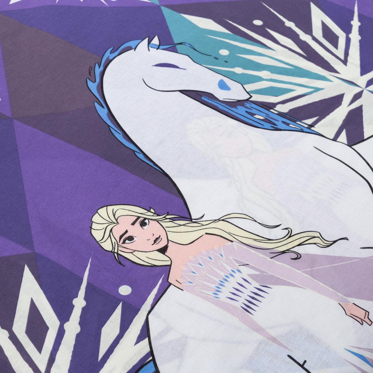 Комплект постельного белья Disney Neon Series Snow Queen Холодное сердце - фото 4