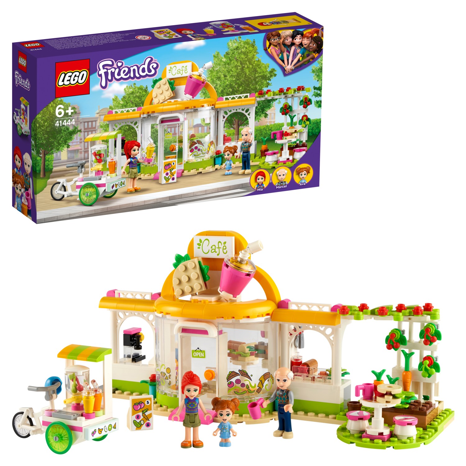 Конструктор LEGO Friends Органическое кафе Хартлейк-Сити 41444 - фото 1