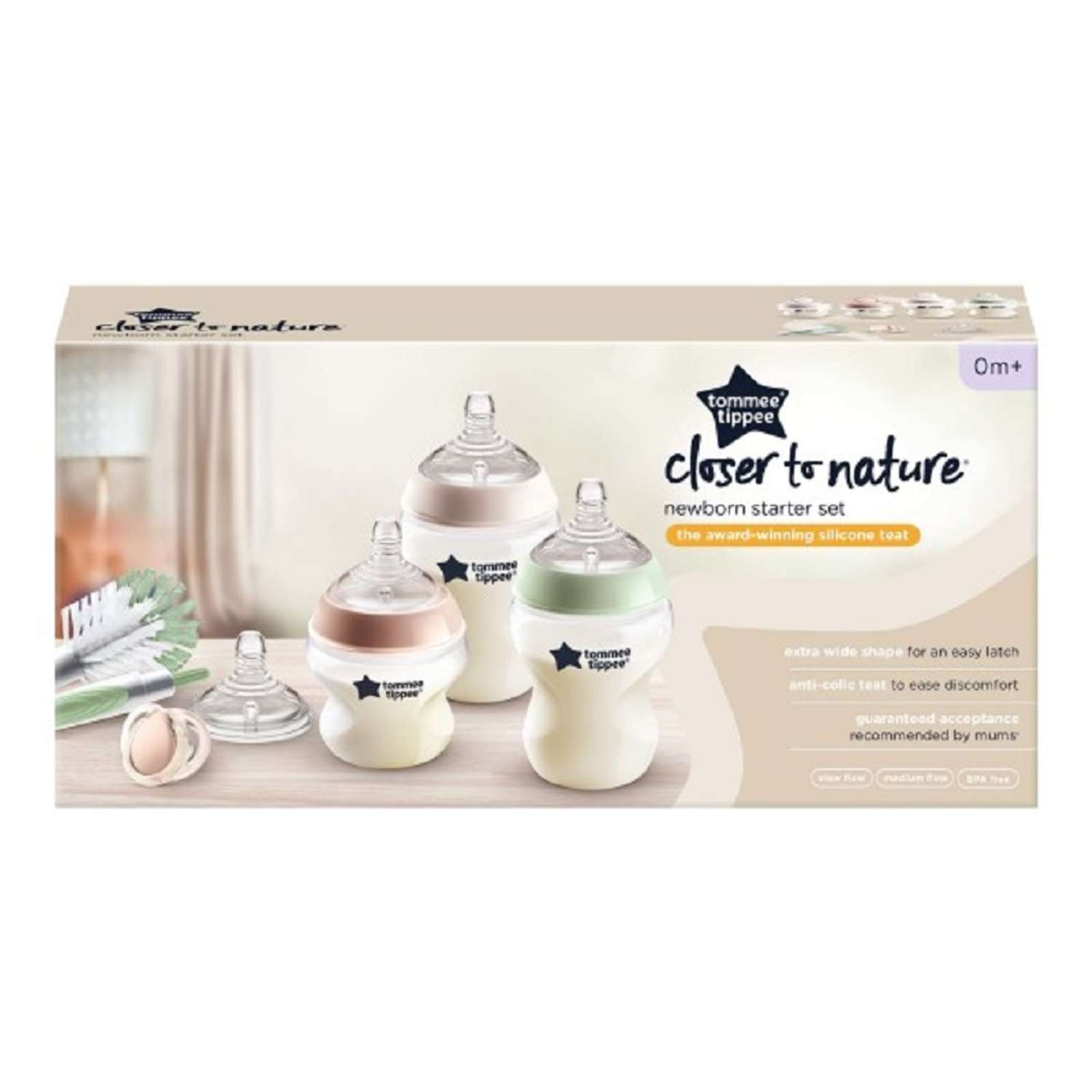 Tommee tippee closer to store nature breastfeeding starter set