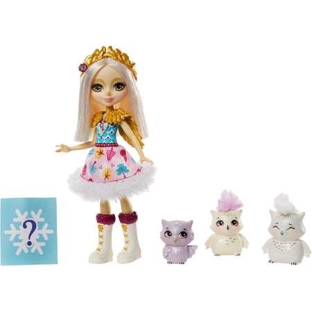 Кукла Enchantimals Одель Совуни с семьей GJX46