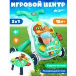 Ходунки каталка Smart Baby Музыкальный бизиборд 3 в 1