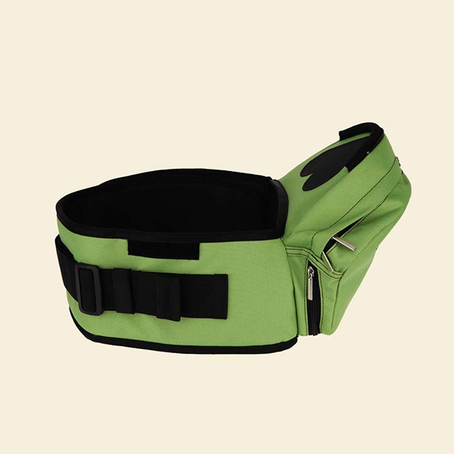 Хипсит Sinbii с карманом и со спинкой на 1 лямке зеленый - фото 4