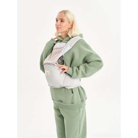 Премиальный эргорюкзак хипсит MagicStyle для новорожденных 3в1 переноска кенгуру для малышей рюкзак слинг