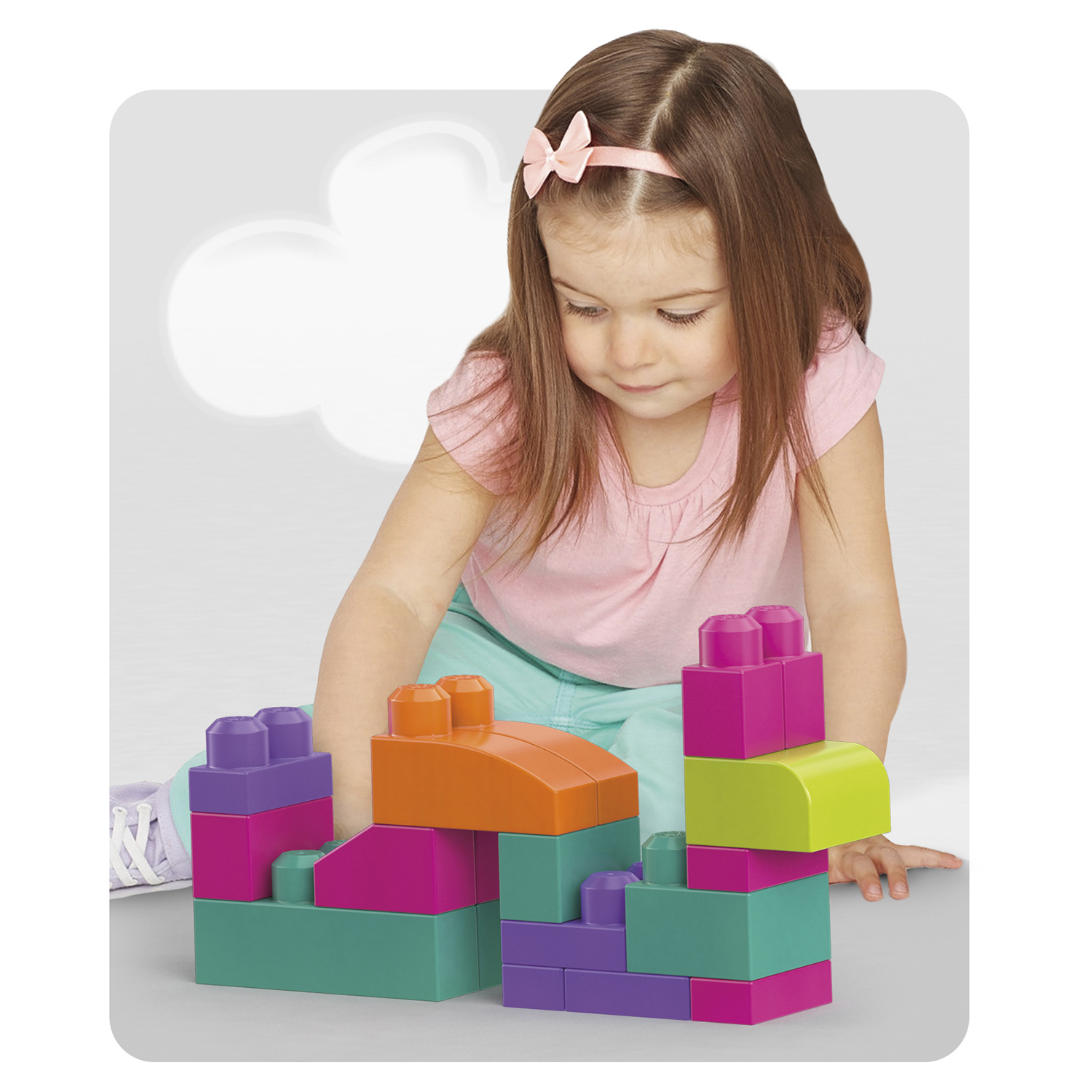 Конструктор Mega Bloks First Builders 60деталей в ассортименте DCH54/DCH55/CYP67 - фото 19