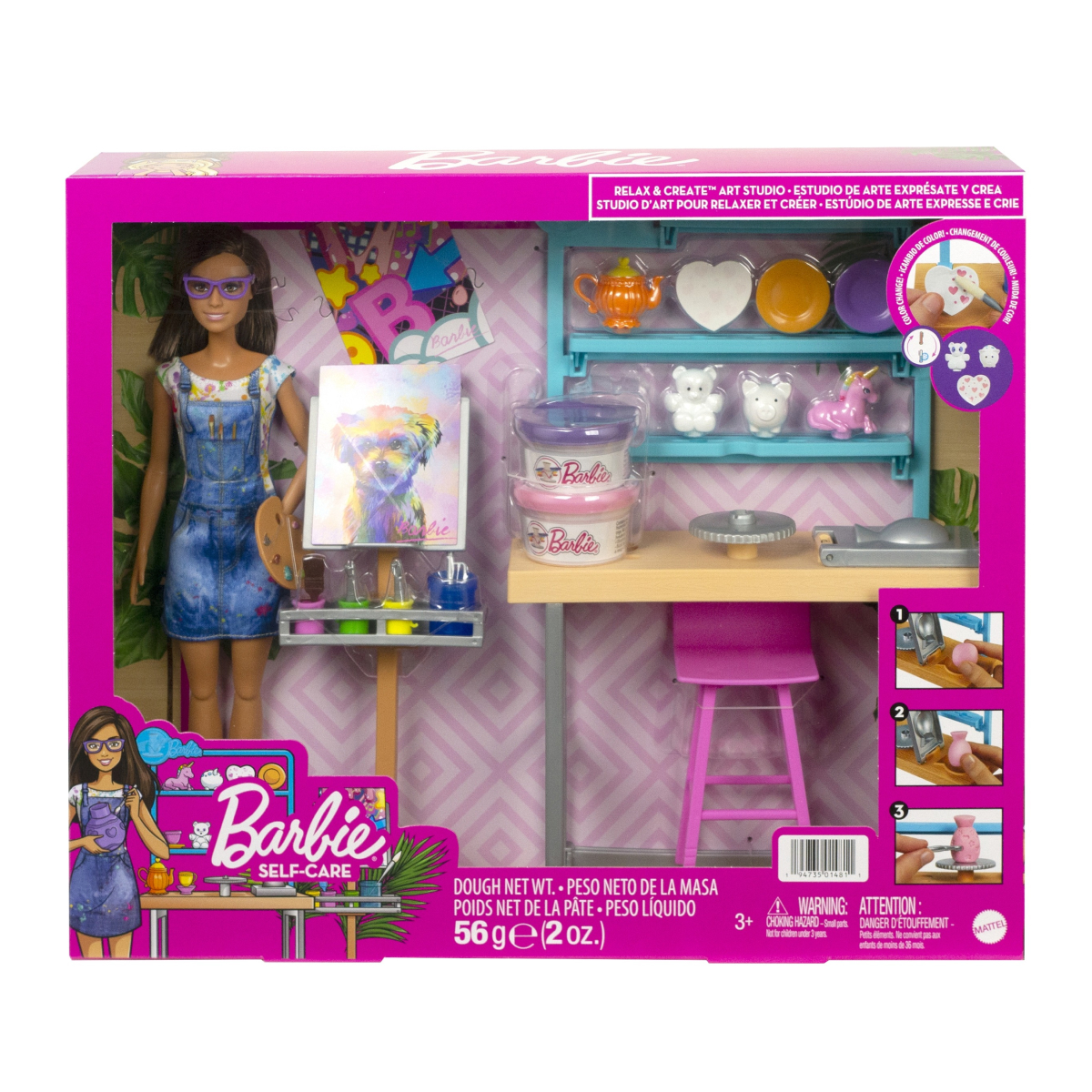 Кукла Barbie HCM85 с аксессуарами - творческая студия Барби Mattel HCM85 - фото 2