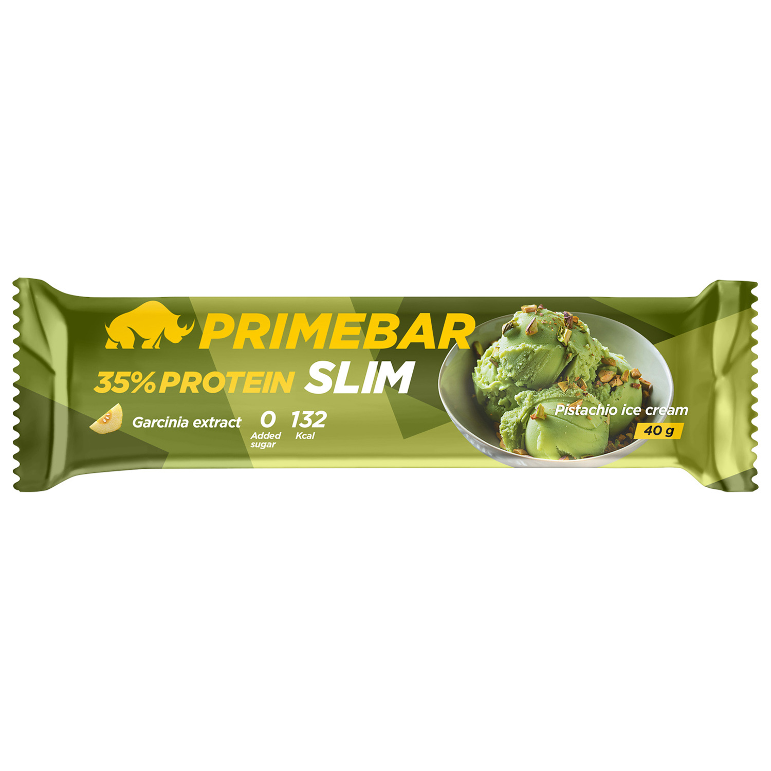 Батончик протеиновый Primebar Slim Фисташковое мороженое 40г*12шт - фото 3