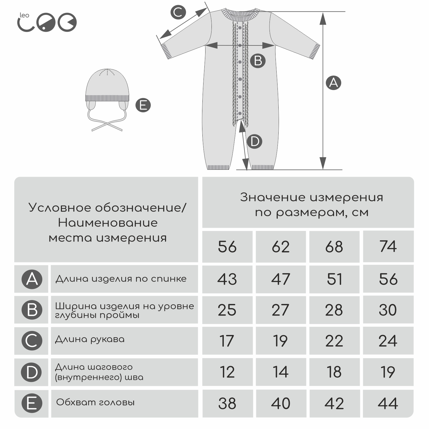 Комплект на выписку LEO 2011А-6 - фото 2