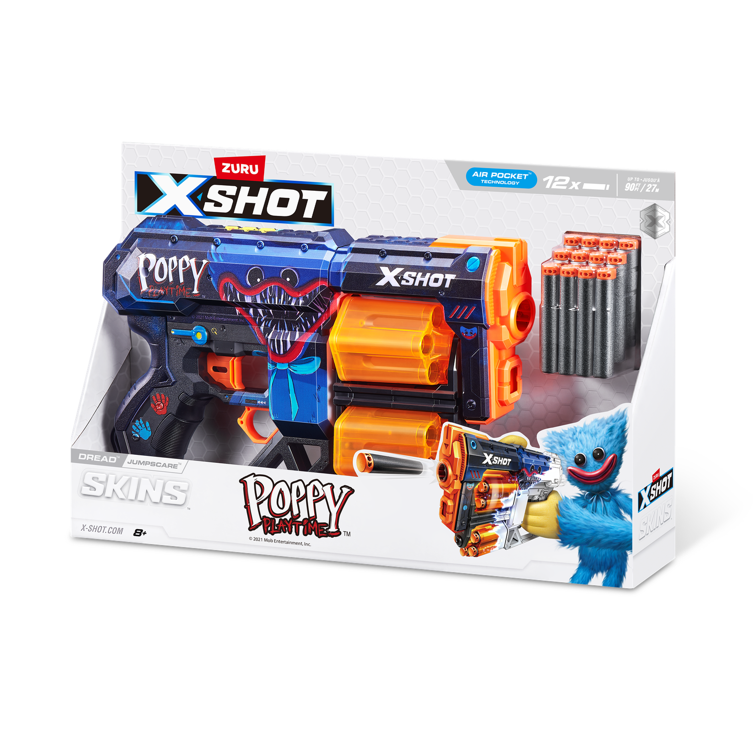 Набор игровой XSHOT Skins Dread Poppy Playtime в ассортименте 36650 - фото 11