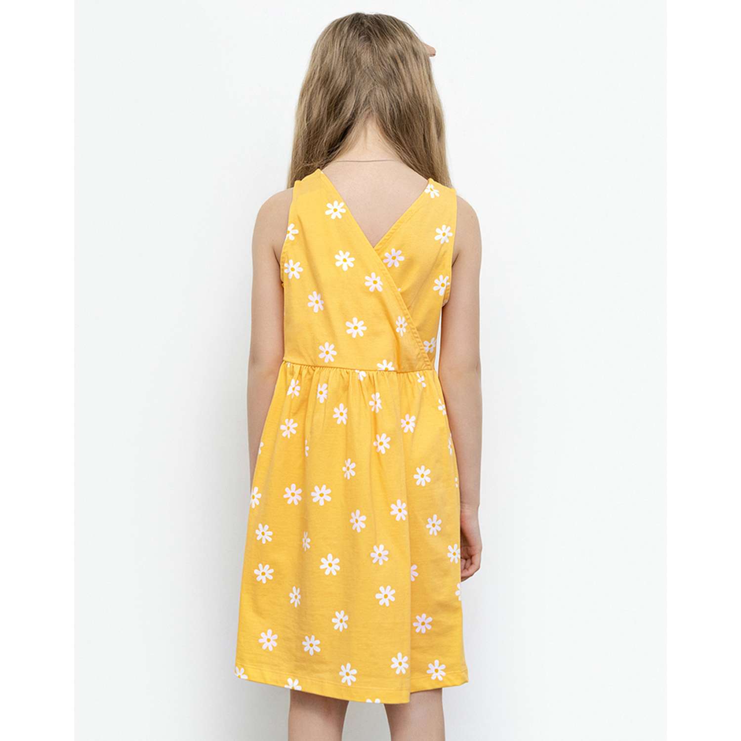 Платье Mark Formelle 157748/ромашки на желтом - фото 3