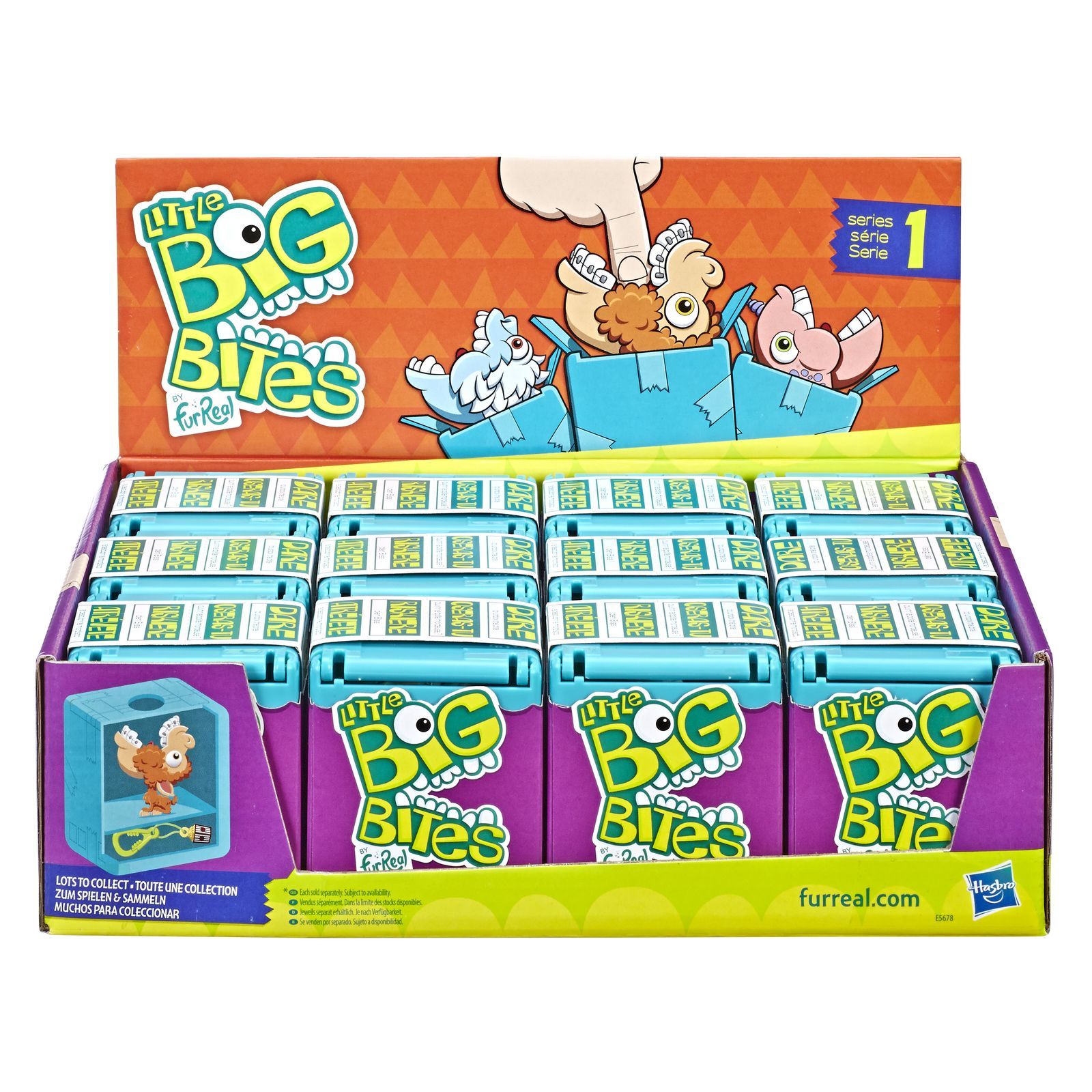 Игрушка Little Big Bites Забавная кусачка в непрозрачной упаковке (Сюрприз) E5678EU4 E5678EU4 - фото 3