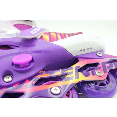 Раздвижные роликовые коньки JustEnergy JE-SK-A570-22 Violet XS (25-28)