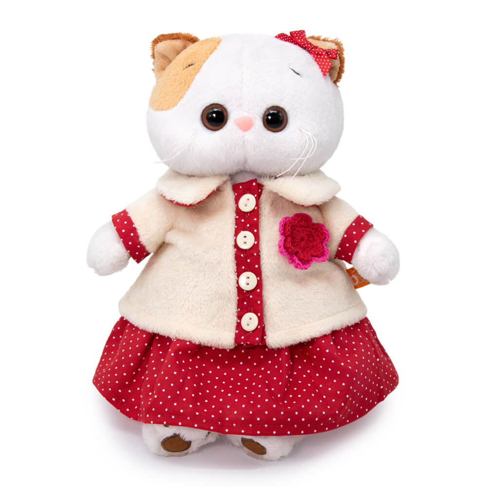 Мягкая игрушка BUDI BASA Кошечка Ли-Ли в мягкой курточке и юбке 24 см BB98324 - фото 6