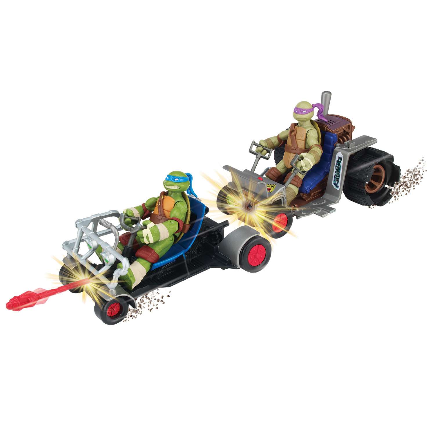 Машины Ninja Turtles(Черепашки Ниндзя) Багги патрульные Лео и Дон 94033 94033 - фото 2