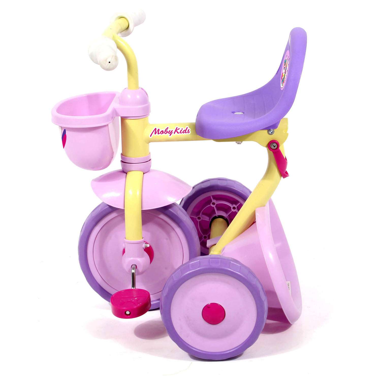 Велосипед трехколесный Moby Kids складной Primo Единорог - фото 8