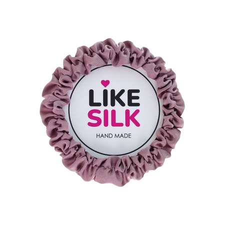 Резинка для волос LIKE SILK №1 шёлк ARMANI орхидея