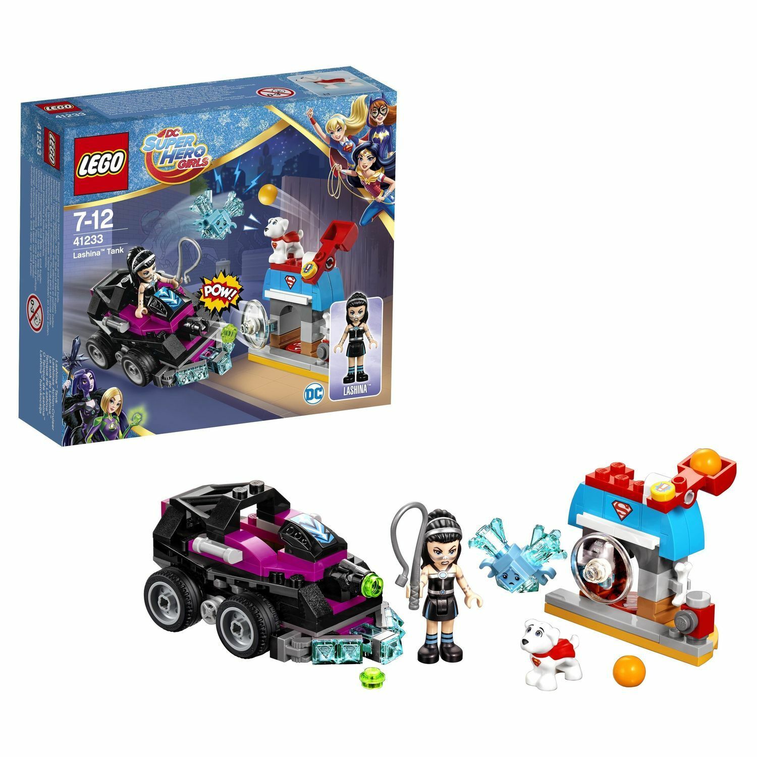 Конструктор LEGO DC Super Hero Girls Танк Лашины™ (41233) - фото 1