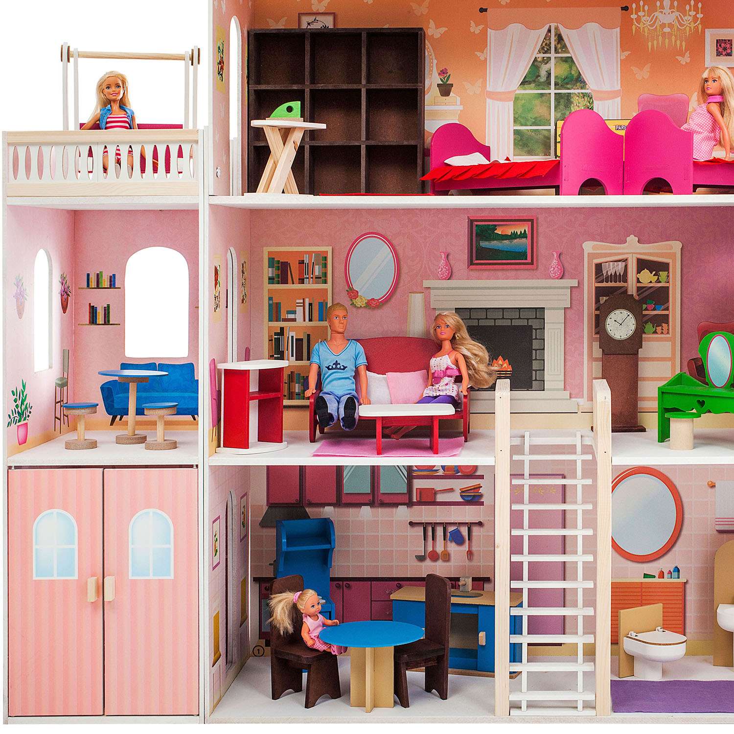 Кукольный домик PAREMO Брижит с мебелью 2021-PR3 - фото 6