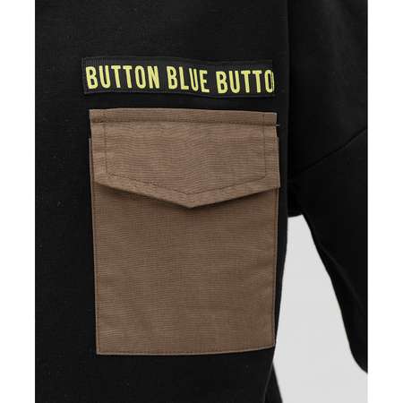 Толстовка Button Blue