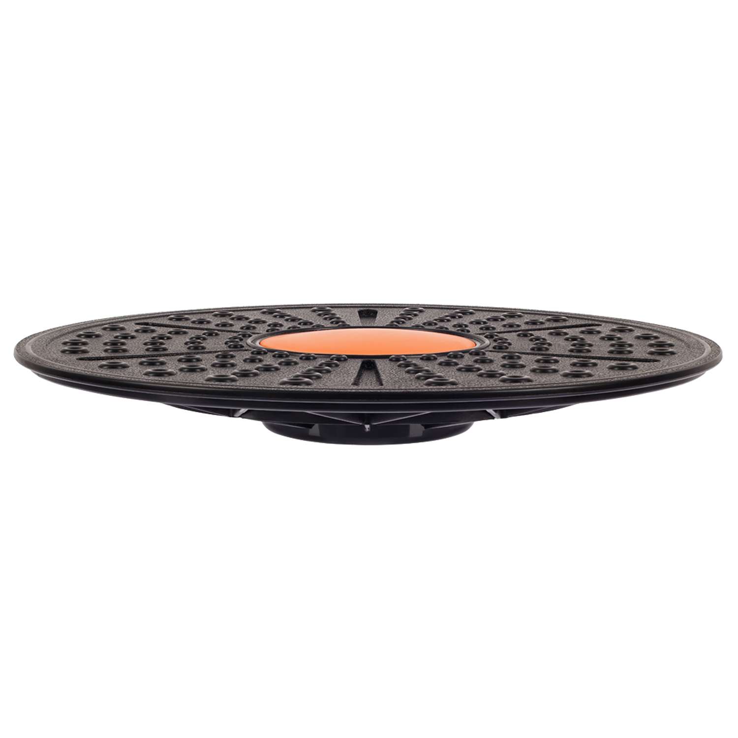 Балансировочный диск STRONG BODY платформа полусфера d 36 см черно-оранжевый - фото 5