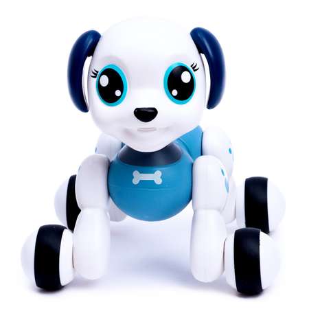 Робот IQ BOT интерактивный «Собачка» радиоуправление звуковые эффекты цвет синий