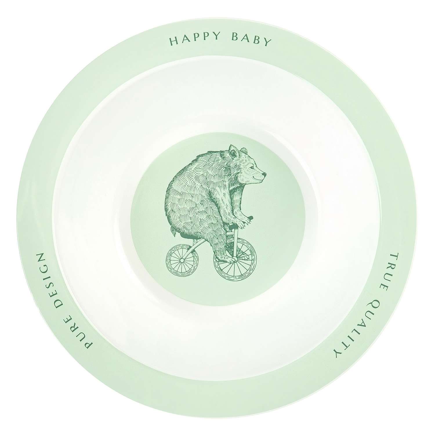 Тарелка Happy Baby глубокая Olive 15016 - фото 1