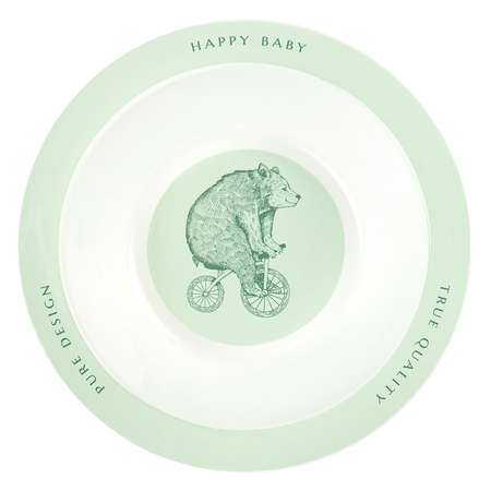 Тарелка Happy Baby глубокая Olive 15016