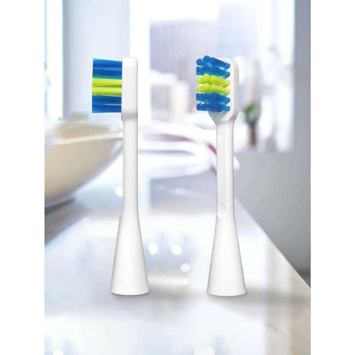 Насадка на зубную щетку Hapica BRT-7 для детей от 3 до 10 лет 2 шт. Мягкие щетинки - фото 1
