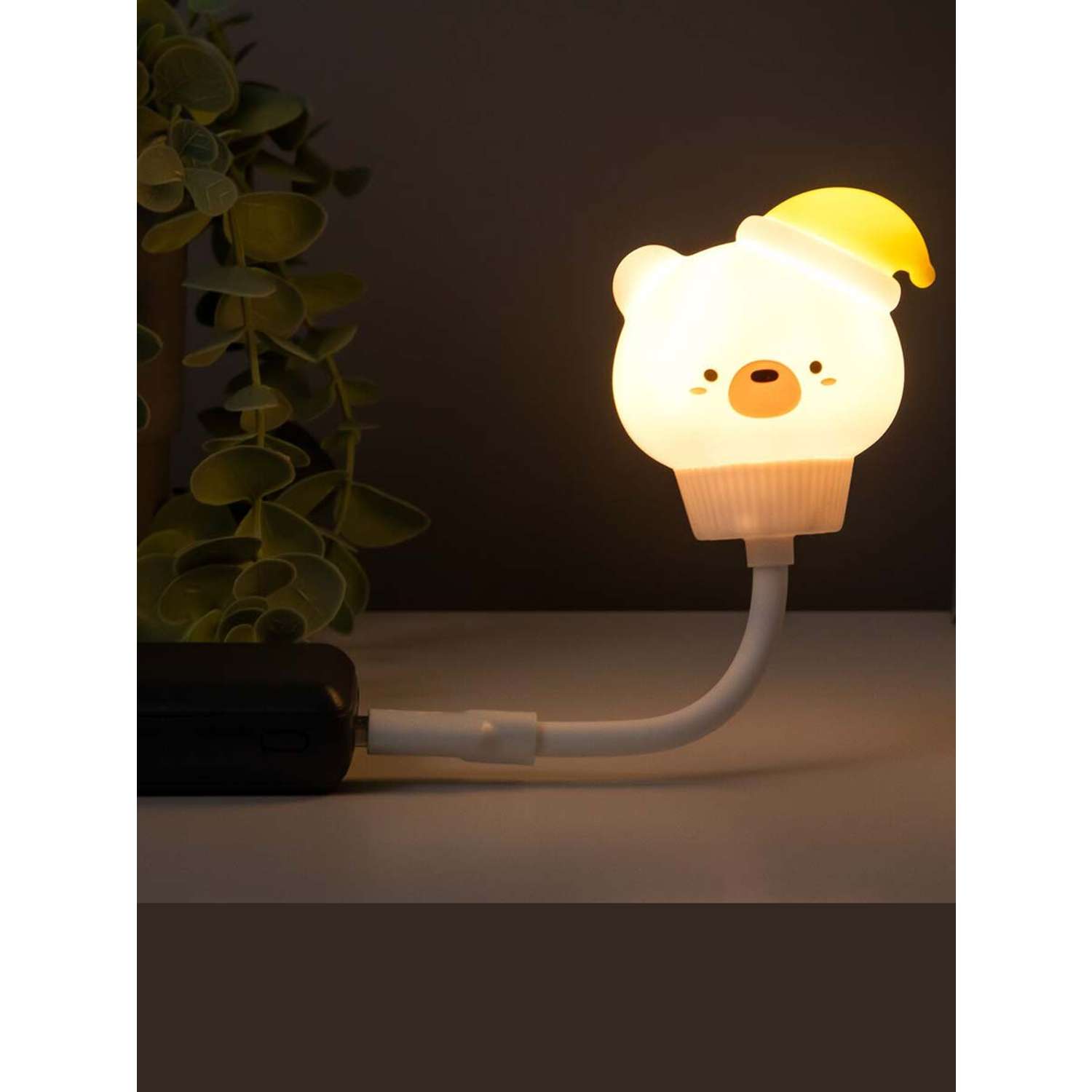 Лампа настольная детская LATS usb светильник мишка - фото 10