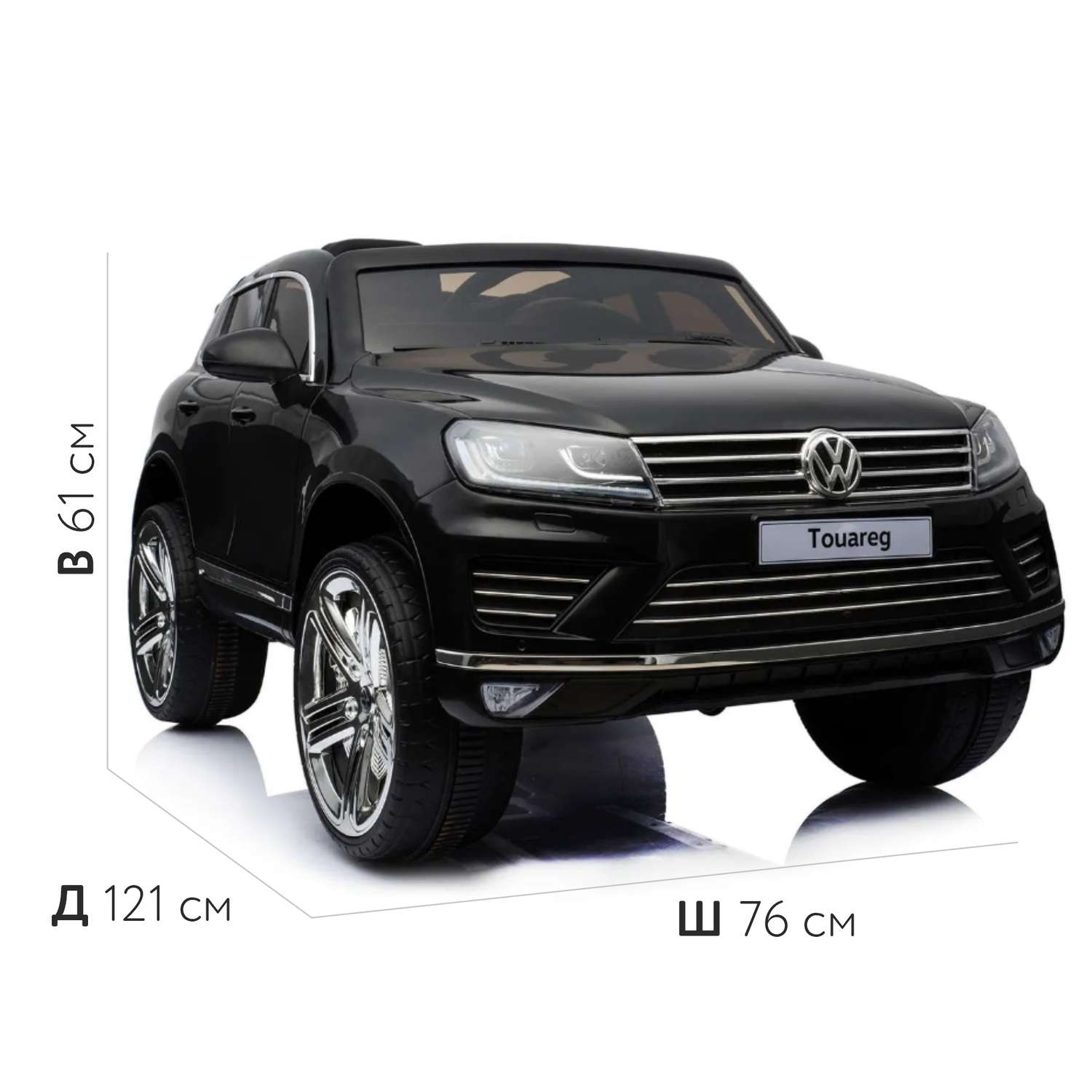 Электромобиль Kreiss РУ Volkswagen Touareg 8130023-2BR - фото 5