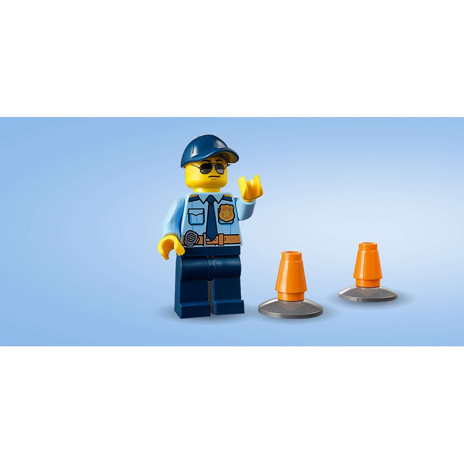 Конструктор LEGO City Police Автомобиль полицейского патруля 60239 - фото 7