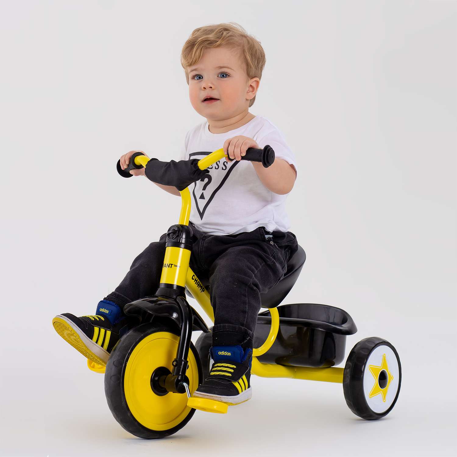 Велосипед Rant Basic детский трехколесный RB251 Champ Yellow - фото 1