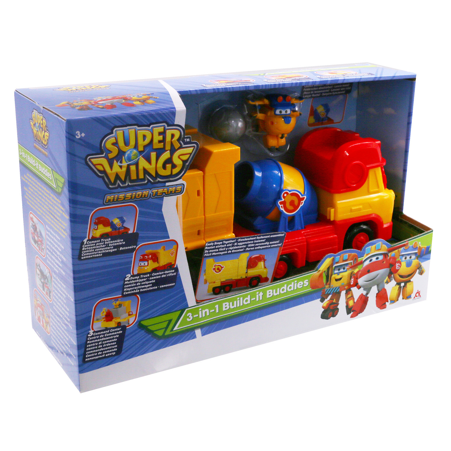 Машина Super Wings Рэмми с мини-трансформером Донни EU730814 EU730814 - фото 2