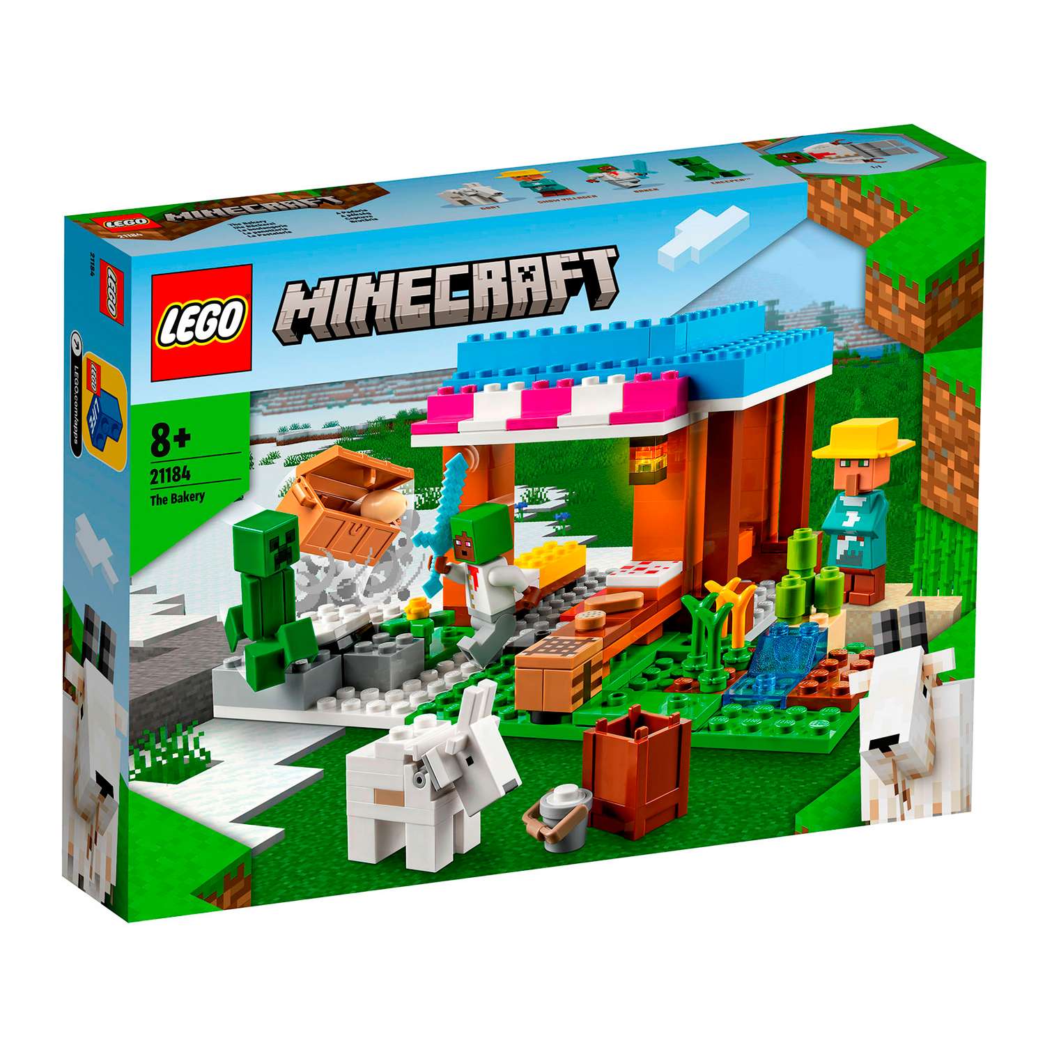 Конструктор детский LEGO Minecraft Пекарня 21184 - фото 10