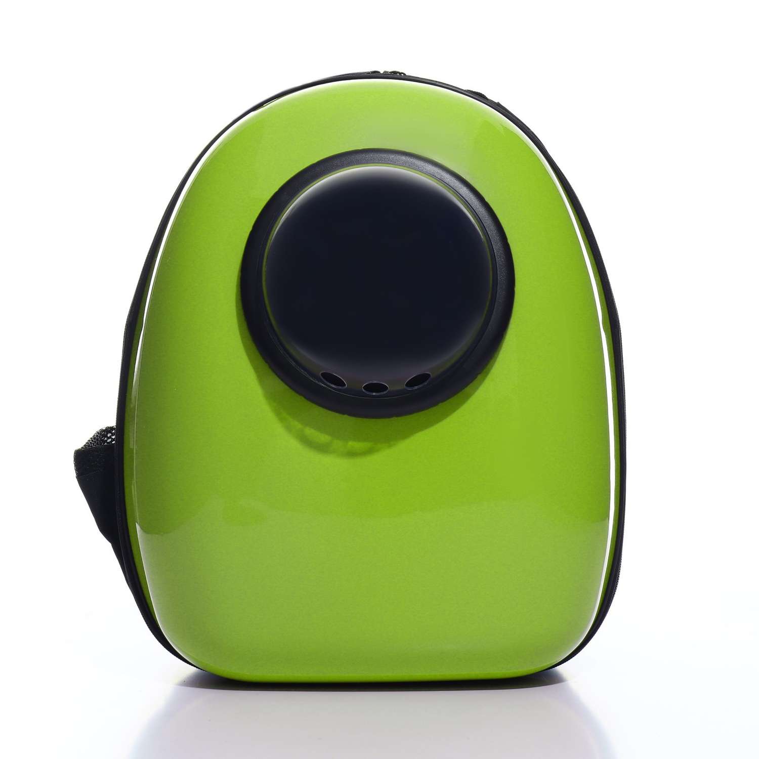 Рюкзак для переноски Пижон с окном для обзора 32х25х42 см зелёный - фото 2