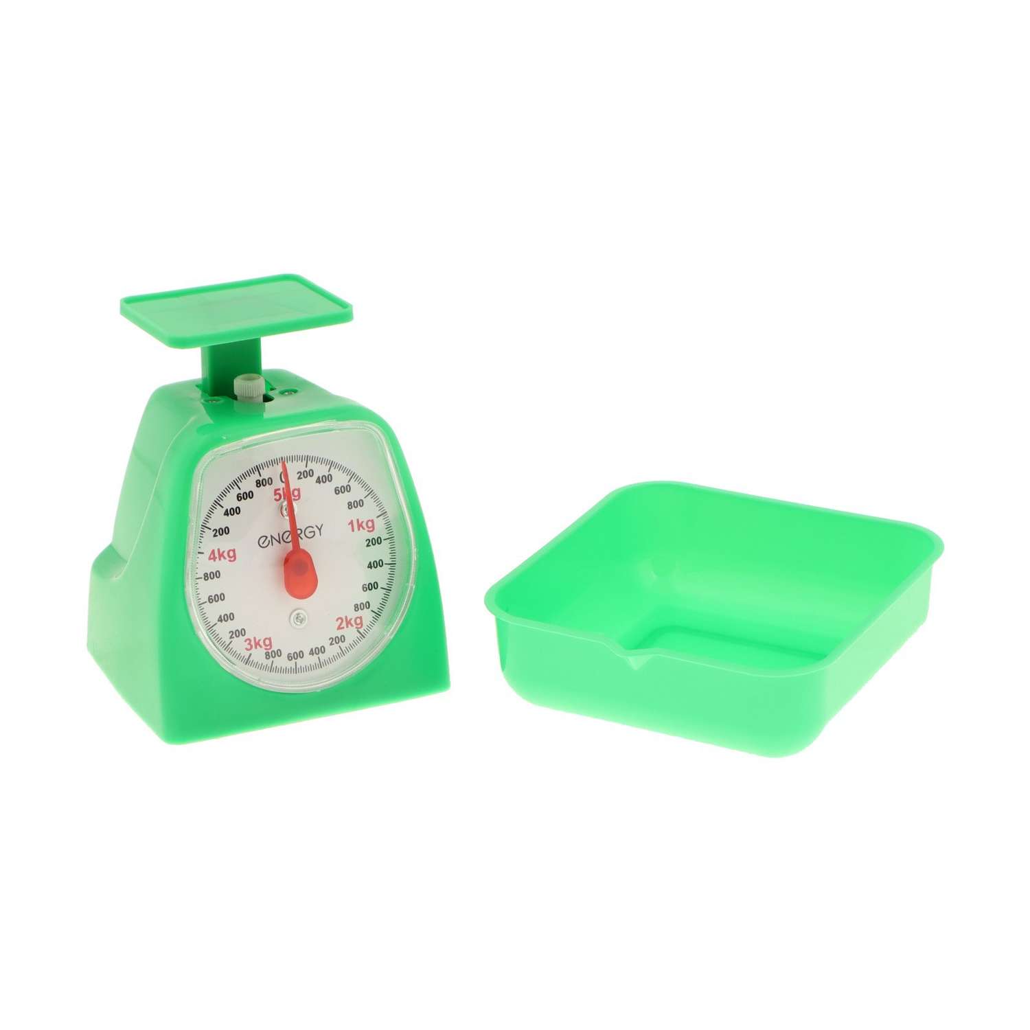 Весы кухонные Luazon Home механические до 5 кг зелёные - фото 6