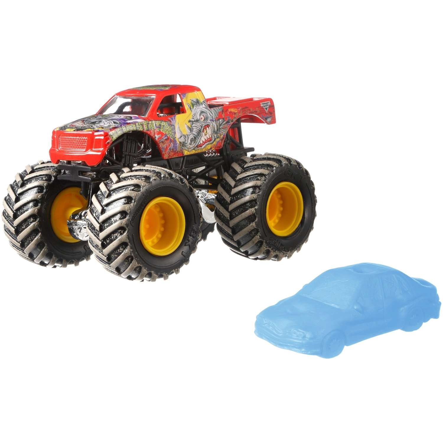 Машина Hot Wheels Monster Jam 1:64 Опустошитель FLX48 21572 - фото 1